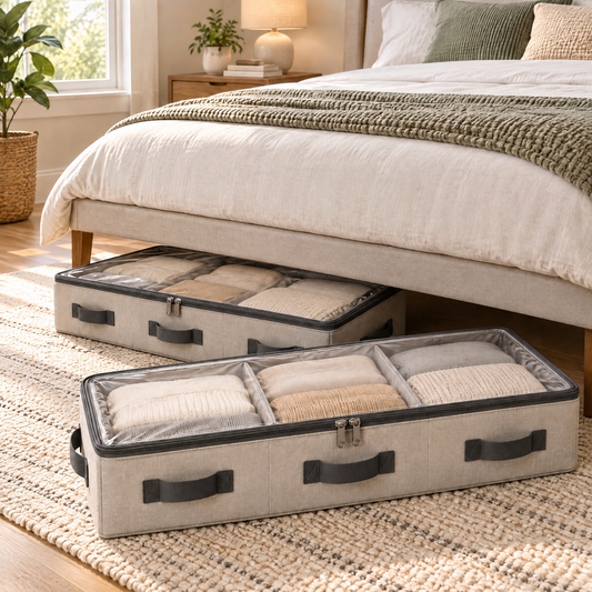 Luqevin™ DustSlide Dustproof Under-Bed Clothing Storage Bag Set product view